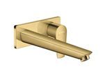 hansgrohe Talis E Fertigmontageset 71734990 Unterputz-Waschtischeinhebelmischer, polished gold optic, Auslauf 225 mm