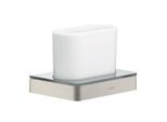 hansgrohe Axor Zahnglas 42834800 Glas, Wandmontage, Edelstahl-Optik