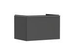 hansgrohe Xelu Q Waschtischunterschrank 54055000 780x485x550mm, mit Schubkasten, diamantgrau matt, chrom