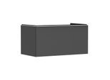 hansgrohe Xelu Q Waschtischunterschrank 54059700 980x485x550mm, mit Schubkasten, diamantgrau matt, mattweiß