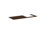 hansgrohe Xelu Q Konsole 54098630 1360 x 550 mm, Ausschnitt rechts, 540 x 480 mm, Nussbaum dunkel