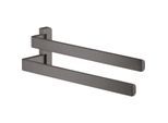 hansgrohe Axor Handtuchhalter 42821340 409mm, 2-armig, schwenkbar, brushed black chrome