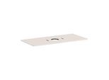 hansgrohe Xilesa E Konsole 54277780 Ausschnitt mittig, ohne Hahnloch, 1180 x 550 mm, sandbeige matt