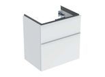Geberit iCon Waschtisch-Unterschrank 502307013 59,2x61,5x41,6cm, 2 Schubladen, weiß matt, Griff weiß matt