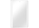 hansgrohe Xarita Lite Q Spiegel 54961700 mit seitlicher LED-Beleuchtung, mattweiß, B 500 x H 700 x T 30 mm, 14 W