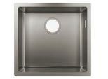 Hansgrohe S719-U400 Unterbauspüle 43425800 Edelstahl, 1 Hauptbecken