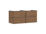 hansgrohe Xilesa E Waschtischunterschrank 54305550 1375x550mm, 4 Schubkästen, ohne PushOpen, Eiche Kaschmir