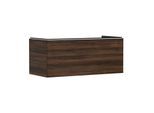 hansgrohe Xelu Q Waschtischunterschrank 54065700 1180x485x550mm, Schubkasten, Nussbaum dunkel, mattweiß