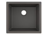 hansgrohe Unterbauspüle 43431290 500 x 450 mm, 1 Hauptbecken, steingrau