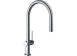 hansgrohe Talis M54 210 Küchenarmatur 72800000 chrom mit Ausziehbrause 2jet