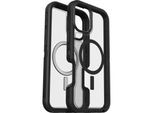 OTTERBOX Handyhülle "Defender XT mit MagSafe für Apple iPhone 16 Plus", schwarz (transparent, schwarz), Smartphones, Hüllen, Backcover, Schutzhülle, Handyschutzhülle, Case, Schutzcase, stoßfest, Handyhülle