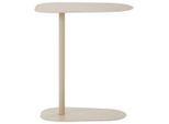 Novel Beistelltisch, Kaschmir, Metall, Freiform, Bodenplatte, 38x60x53 cm, Wohnzimmer, Wohnzimmertische, Beistelltische, Beistelltische Metall