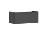 hansgrohe Xelu Q Waschtischunterschrank 54063700 1180x485x550mm, Schubkasten, diamantgrau matt, mattweiß