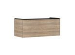 hansgrohe Xelu Q Waschtischunterschrank 54064670 1180x485x550mm, Schubkasten, Eiche Natur, mattschwarz
