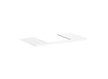 hansgrohe Xelu Q Konsole 54095050 980 x 550 mm, Ausschnitt 500 x 480 mm, weiß hochglanz