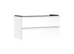 hansgrohe Xelu Q Waschtischunterschrank 54035000 1180x605x475mm, 2 Schubladen, weiß hochglanz, chrom