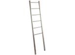 Handtuchleiter, Edelstahl, Metall, 40x160x3 cm, Made in Germany, Badaccessoires, Duschzubehör, Handtuchhalter