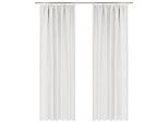 Verdunkelungsvorhang OTTO HOME "Onnika, 100% verdunkelnd", weiß (beige), B:140cm H:245cm, Polyester, Gardinen, Verdunkelungsvorhang, pflegeleicht, uni, strukturiert, verdunkelnd, blickdicht