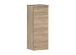 hansgrohe Xelu Q Halbhochschrank 54133000 370x400x1065mm, Türanschlag rechts, Eiche Natur, chrom