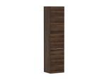 hansgrohe Xelu Q Hochschrank 54142000 370x400x1650mm, Türanschlag rechts, Nussbaum dunkel, chrom