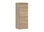 hansgrohe Xelu Q Halbhochschrank 54129000 370x400x1065mm, Türanschlag links, Eiche Natur, chrom