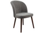 Livetastic , Grau , Holz, Metall, Textil , Kautschukholz , vollmassiv , 53x87x58 cm ,