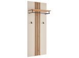Xora Garderobenpaneel, Eiche, Kaschmir, Holzwerkstoff, 60x151x30 cm, Aufhängemöglichkeit, Garderobe, Garderobenpaneele, Garderobenpaneele