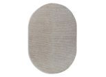 Villeroy & Boch Handwebteppich Kollektion 1748, Cappuccino, Braun, Textil, Uni, oval, 160x230 cm, Care & Fair, für Fußbodenheizung geeignet, in verschiedenen Größen erhältlich, pflegeleicht, strapazierfähig, Teppiche & Böden, Teppiche, Naturteppiche