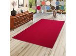 Teppich OTTO HOME "Fortis, Schlinge, Made in Netherlands", rot, B:100cm H:5mm L:400cm, Kunstfaser, Teppiche, Teppich, Uni Farben, gekettelt, auch als Läufer, strapazierfähig, Wohnzimmer