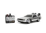 RC-Auto JADA "RC Back to the Future Time Machine 1:16", silber (grau), Fernlenkfahrzeuge, Kinder, Kunststoff, RC-Auto, mit Licht