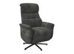 Möbelix , Anthrazit, Schwarz , Metall, Textil , 73x113x89 cm , Netzbetrieb, Sitzfläche 360° drehbar ,