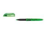 PILOT Textmarker FriXion Light Natural, Keilspitze, Strichstärke 3,8 mm, Schreibfarbe grün, radierbar, Recycling-Kunststoff, 1 Stück