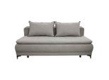 Livetastic , Taupe , Textil , Füllung: Schaumstoff , 202x98x78 cm , Made in EU , Liegefunktion ,