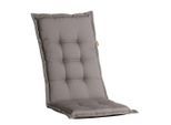 Ambia Garden , Grau , Textil , Füllung: Schaumstoff, Vlies , 50x8x123 cm , mittels Bändern zu befestigen, mittels Gurtband zu befestigen ,