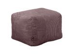 Möbelix , Rosa , Textil , 70 l , Füllung: recyceltes Polystyrol (Eps) , 60x40x50 cm , Indoor ,