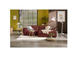 Mid.you , Rot , Textil , Ottomane rechts, L-Form , 252x170 cm , Made in EU ,