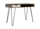 Mid.you , Eichefarben, Grau , Metall, Holzwerkstoff , 1 Schublade(n) Schubladen , 77x49x104 cm , gastro- und objekttauglich, Stauraum ,