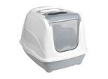 AniOne Katzentoilette Flip Cat M grau