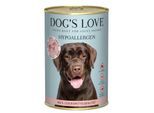 DOG'S LOVE HYPOALLERGEN Pferd 6x400 g