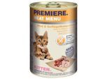 PREMIERE Meat Menu Nassfutter Kitten Rind und Geflügelkomposition 24x400 g
