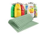 SmoothieDog 6er Pack Mix 6x 250ml + Trixie Backmatte Grün