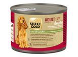SELECT GOLD Nassfutter Hund Sensitive Adult Ente mit Kartoffel 24x200 g