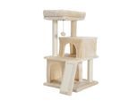 Pawz Road Kratzbaum 3 Etagen Kätzchen beige