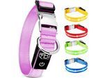 Petsation Leuchthalsband Hundehalsband pink S