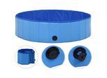 VidaXL Hunde-Pool blau 1,2 m, 30 cm
