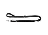 Hunter Verstellbare Führleine MALDON 3.0 schwarz 2 cm