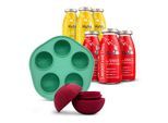 SmoothieDog Huhn 3x 250 ml + Rind 3x 250 ml + Schleckball