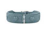 Hunter Hundehalsband soho x love hellblau XS-S