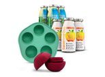 SmoothieDog Trinkpause (Ente) 3x 250 ml + Immunio (Rind) 3x 250 ml + Schleckball
