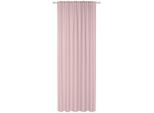 Esposa Fertigvorhang , Rosa , Textil , 135x245 cm , Oeko-Tex® Standard 100, Global Recycled Standard (Grs) , für Stange und Schiene geeignet, mit Kombiband , Heimtextilien, Vorhänge, Fertigvorhänge, Verdunkelungsvorhang